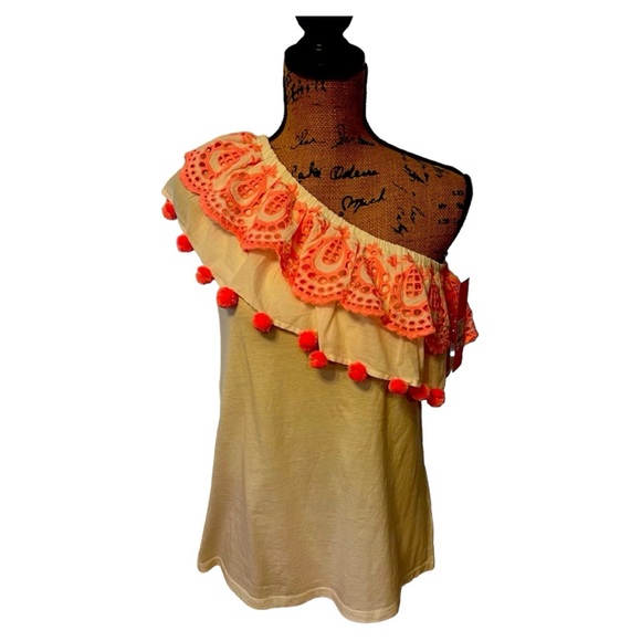 Lilly Pulitzer š“Idara Top. Resort White. Size Small - Picture 1 of 5